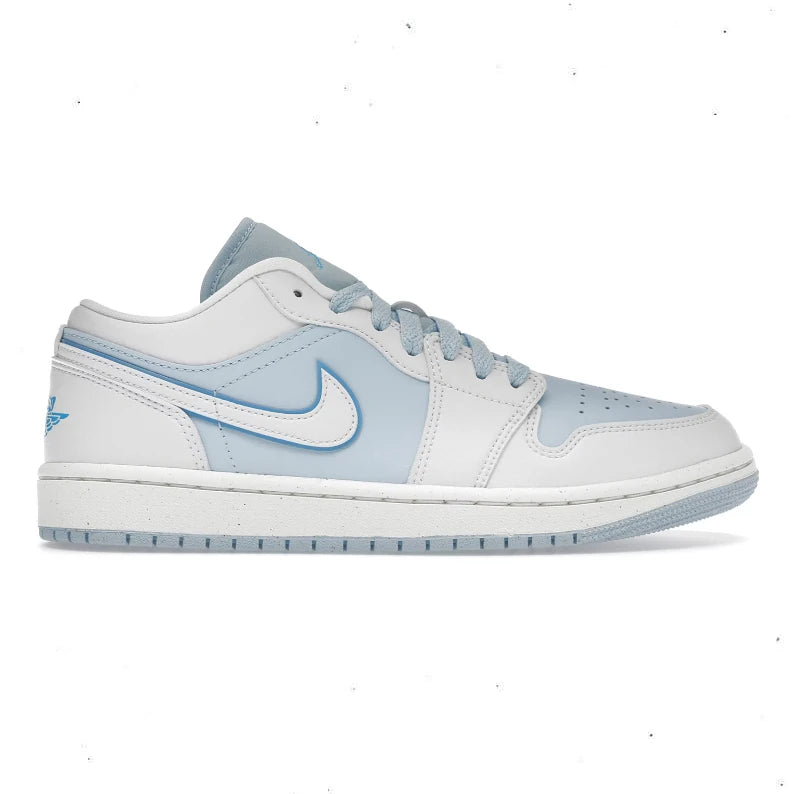 Ice Blue Chills This Air Jordan 1 Low WMNS