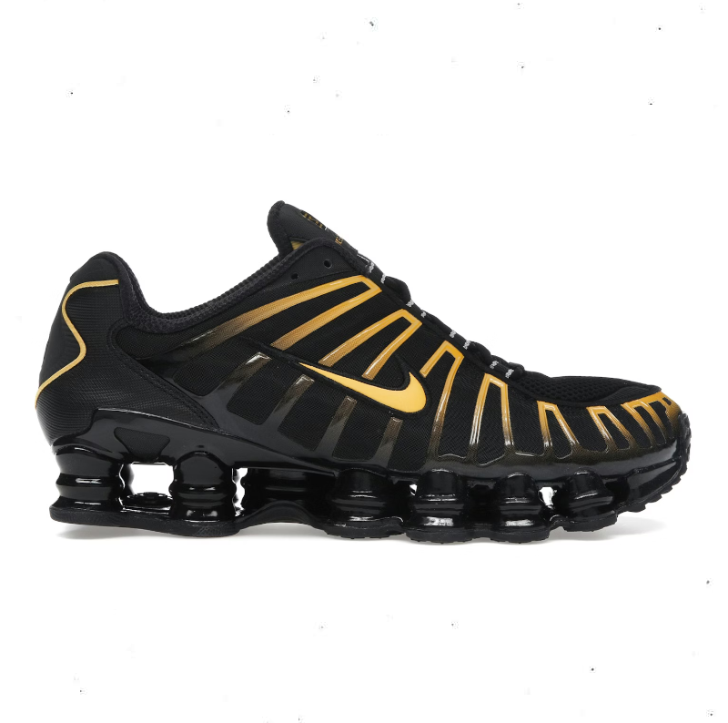 Nike shox tl university gold