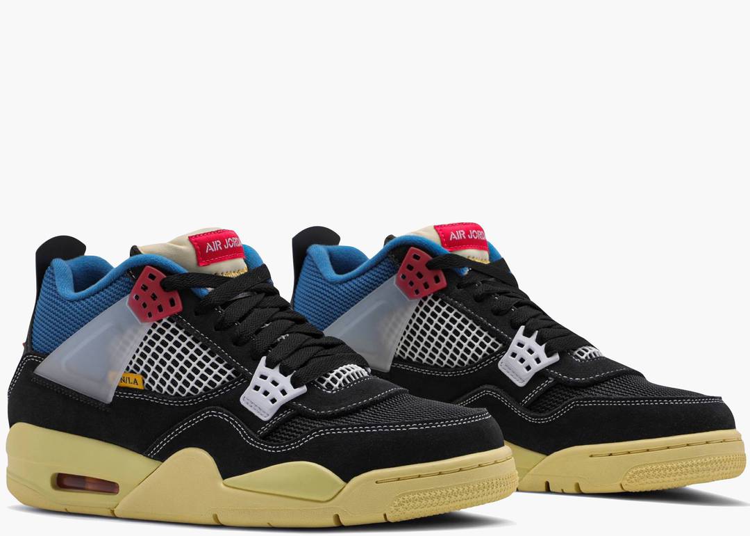 Air Jordan 4 Retro Union Off Noir