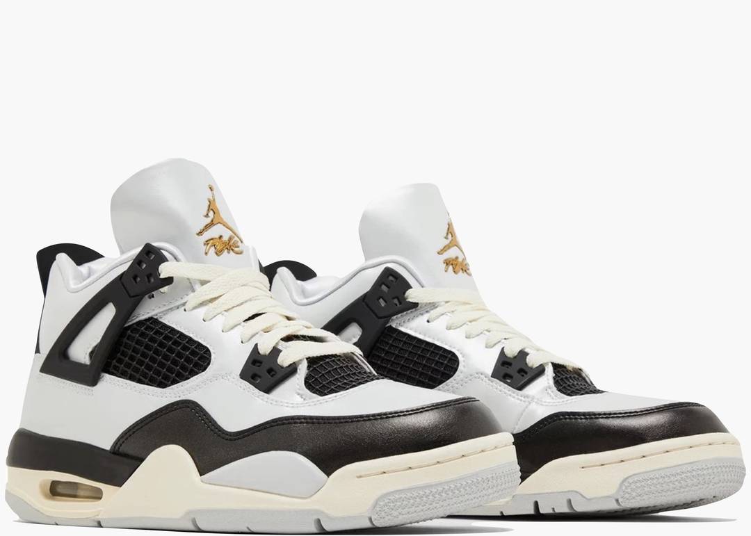 Air Jordan 4 Retro Platinum Gold GS