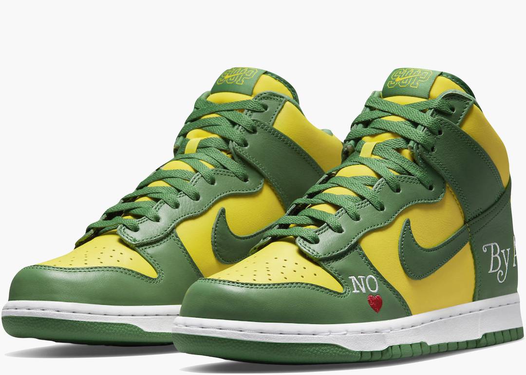 DUNK HIGH SB BY ANY MEANS BRAZIL x SUPREME