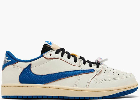 JORDAN 1 LOW SP TRAVIS SCOTT SAIL MILITARY BLUE x FRAGMENT