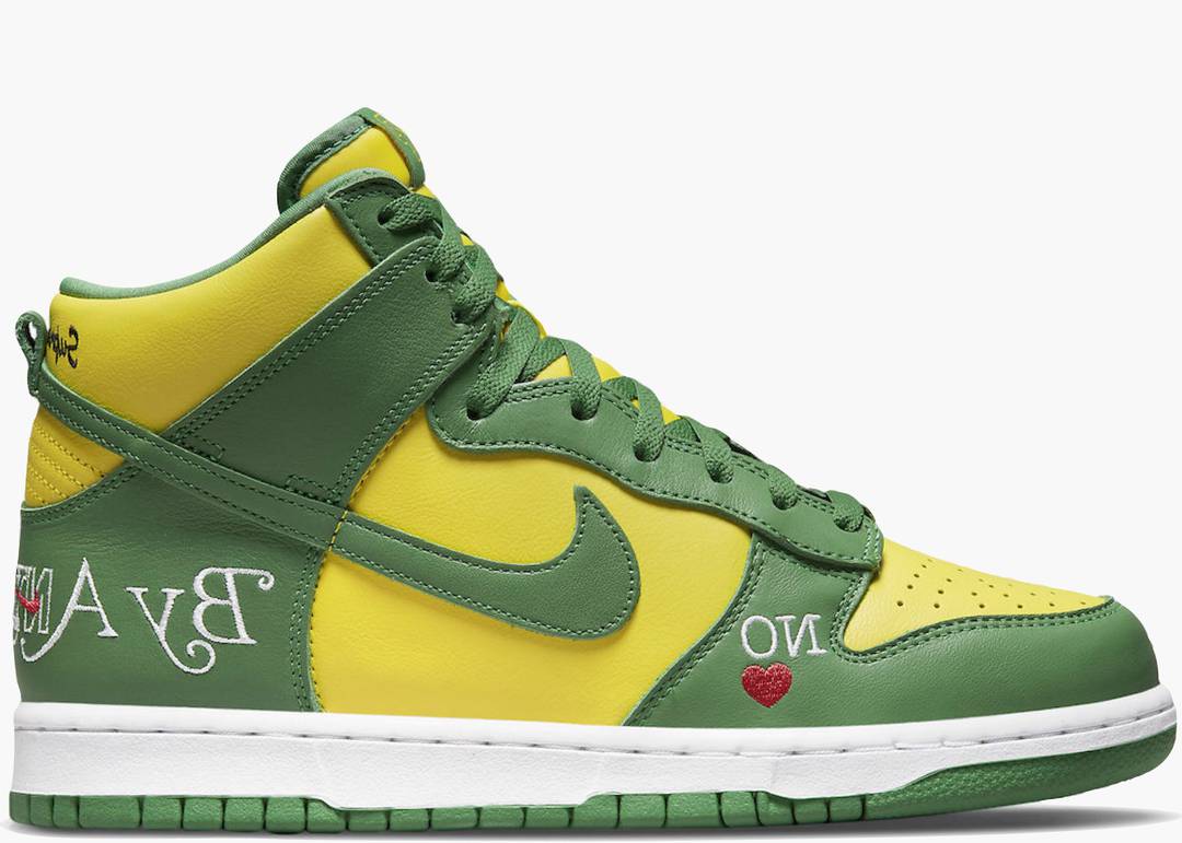 DUNK HIGH SB BY ANY MEANS BRAZIL x SUPREME