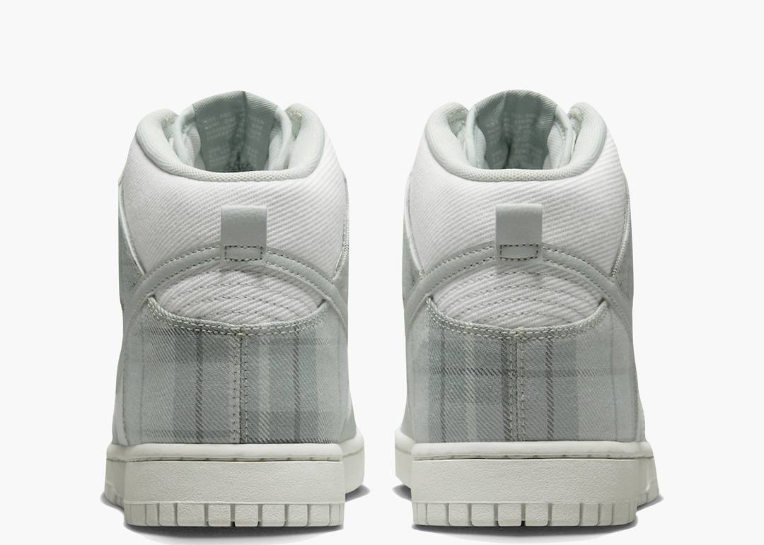 DUNK HIGH TARTAN PLAID WHITE LIGHT GREEN