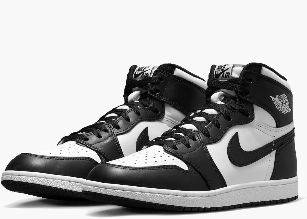 JORDAN 1 HIGH 85 BLACK WHITE (2023)