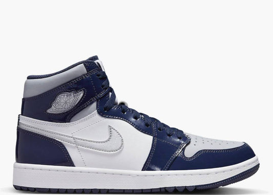 JORDAN 1 HIGH GOLF PATENT MIDNIGHT NAVY