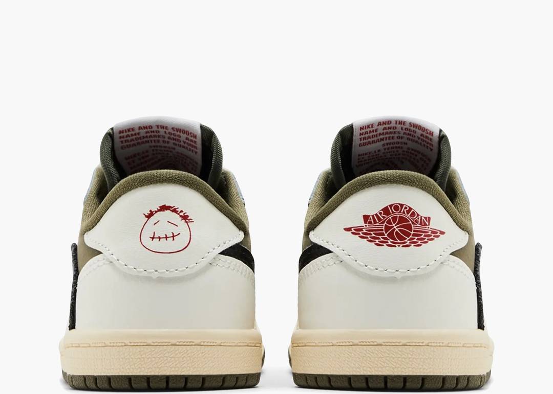 JORDAN 1 LOW OG MEDIUM OLIVE x TRAVIS SCOTT (TD)