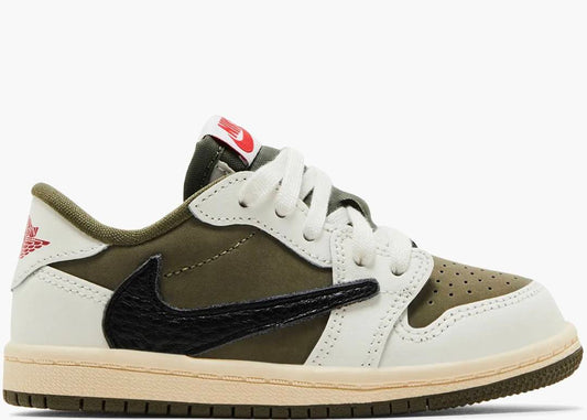 JORDAN 1 LOW OG MEDIUM OLIVE x TRAVIS SCOTT (TD)