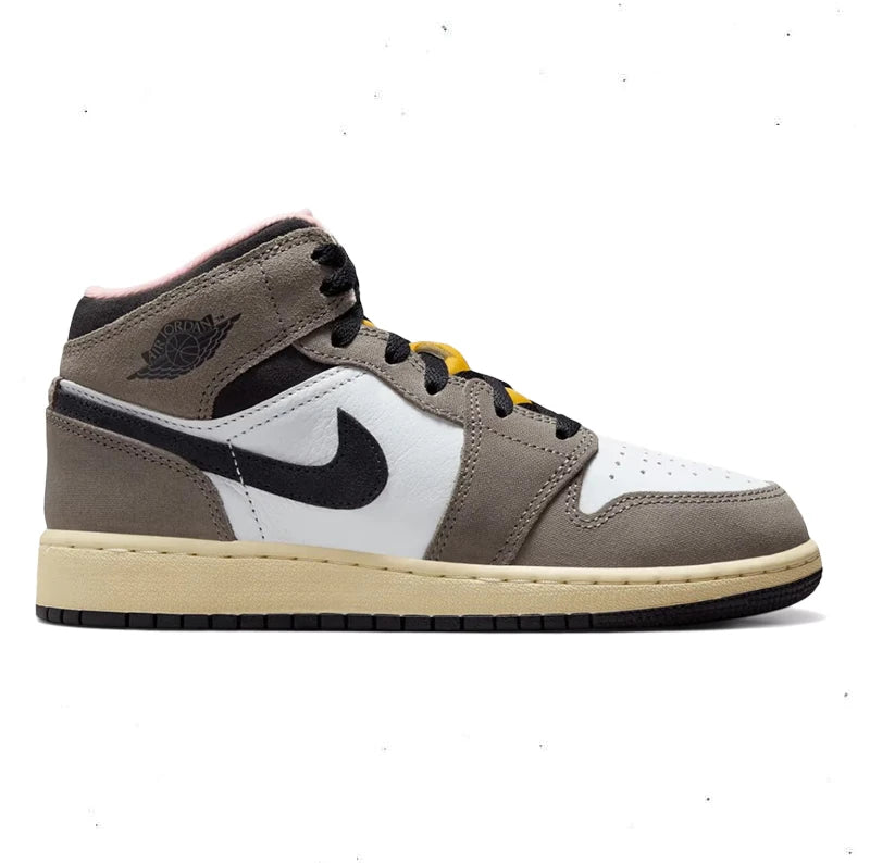 Air Jordan 1 Mid SE Cave Stone (GS)