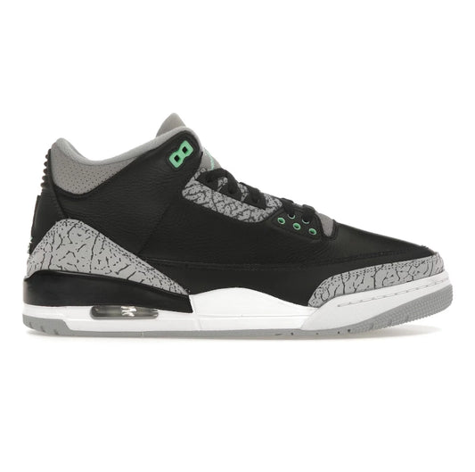 Air Jordan 3 retro green glow