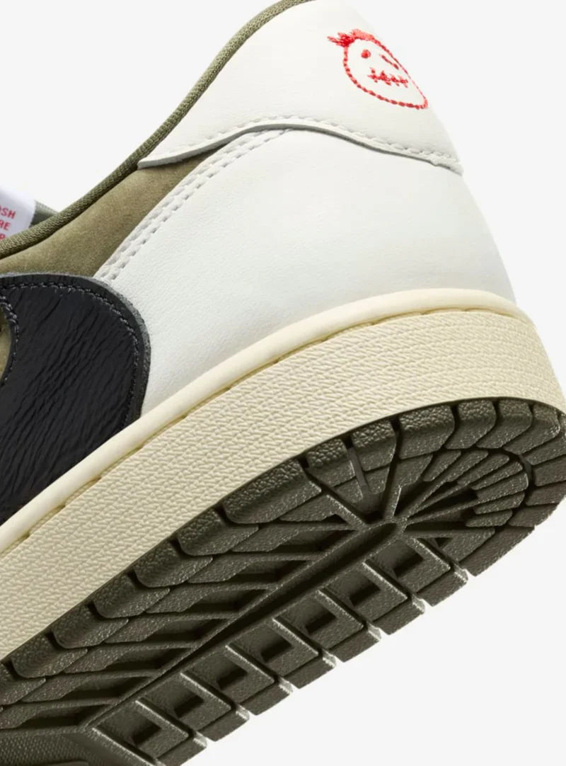 JORDAN 1 LOW TRAVIS SCOTT MEDIUM OLIVE