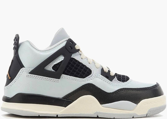 Nike Jordan 4 Retro Platinum Gold PS Kids