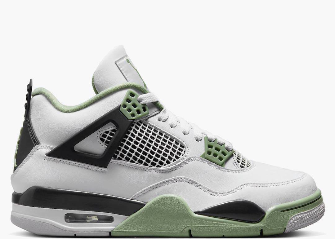 Air Jordan 4 Retro Oil Green Seafoam