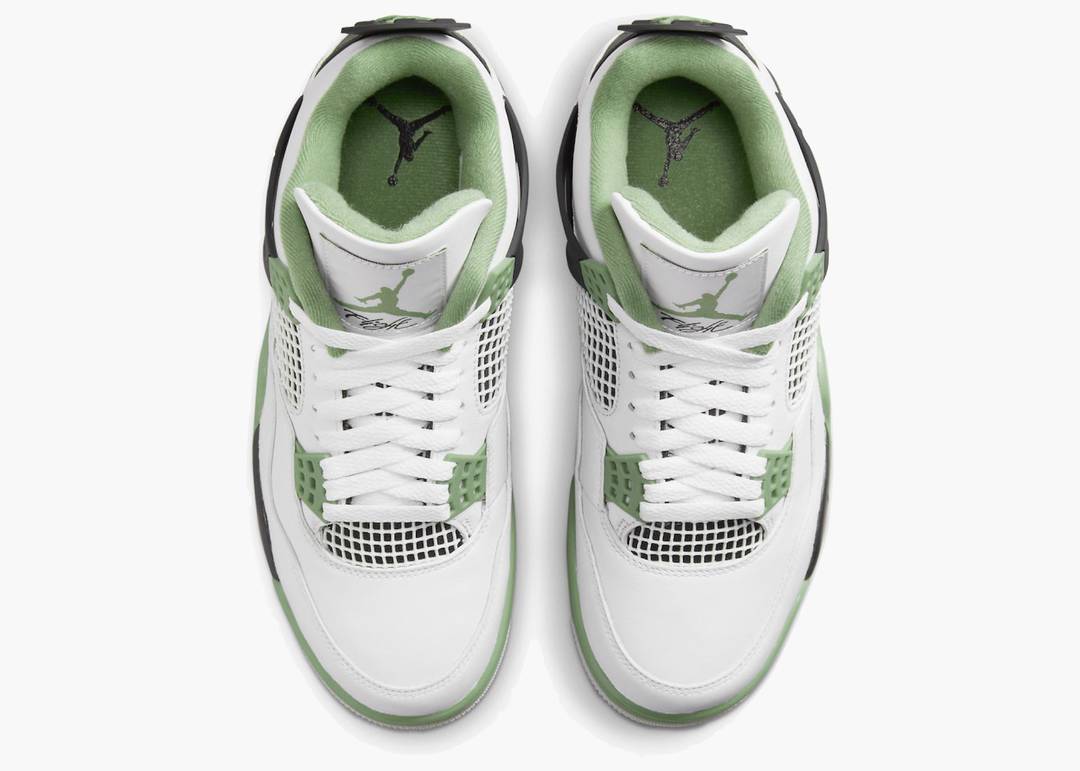 Air Jordan 4 Retro Oil Green Seafoam