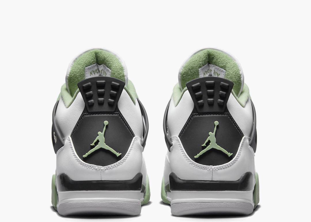 Air Jordan 4 Retro Oil Green Seafoam