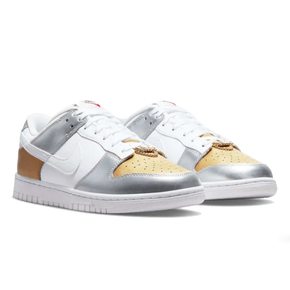 Nike Dunk Low Gold Silver (W)